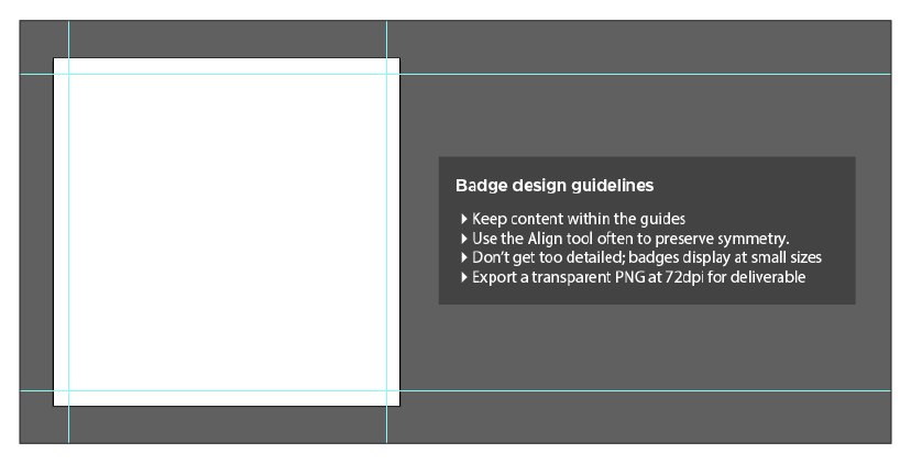 badge design guidelines