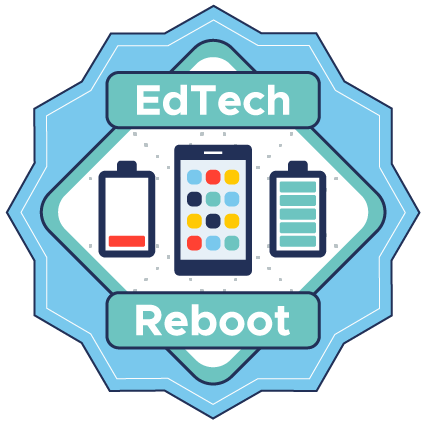 Edtech reboot badge