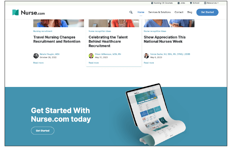 nurse mediakit newsletter